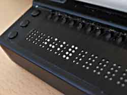 Dislay Braille